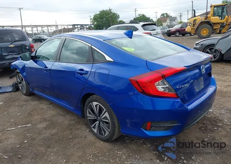 2016 Honda Civic Ex из США, поврежденный, VIN 19XFC1F38GE219640